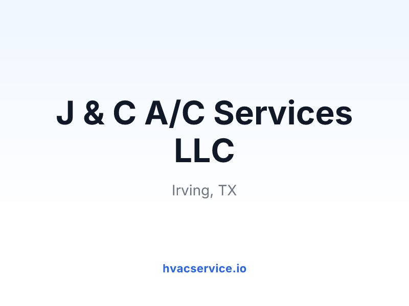 J & C A/C Services LLC