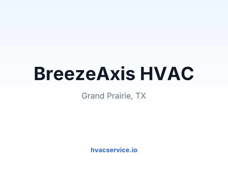 BreezeAxis HVAC