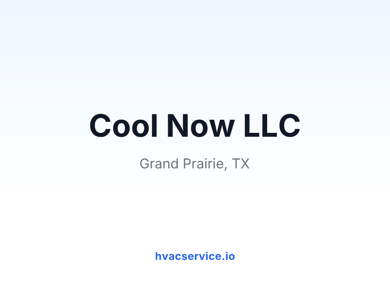 Cool Now LLC
