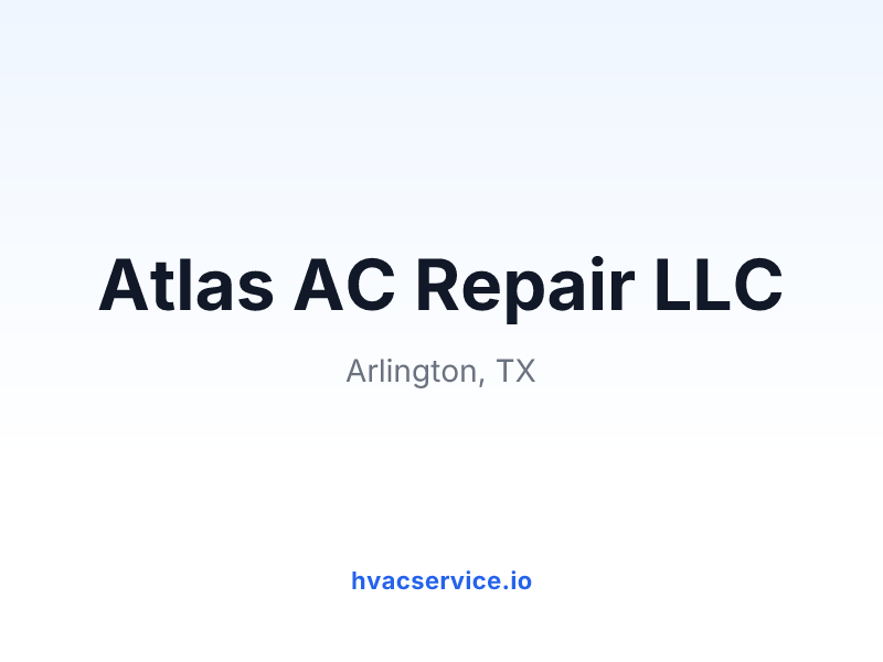 Atlas AC Repair LLC