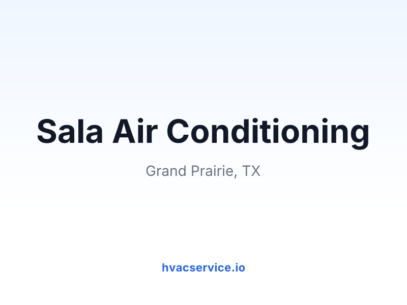 Sala Air Conditioning