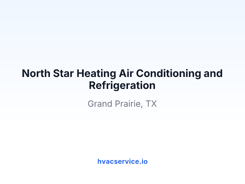 North Star Heating Air Conditioning and Refrigeration