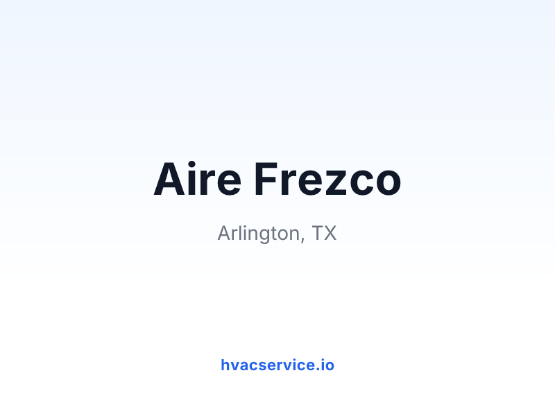 Aire Frezco