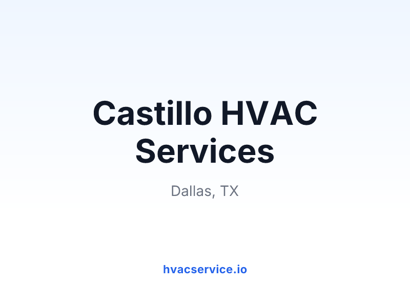 Castillo HVAC Services