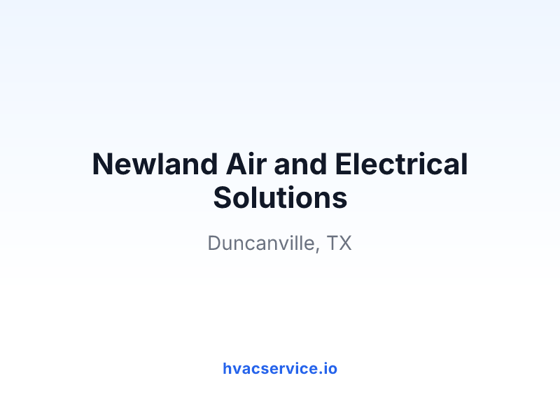 Newland Air and Electrical Solutions
