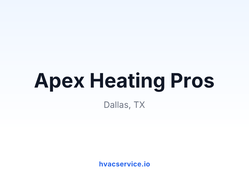 Apex Heating Pros