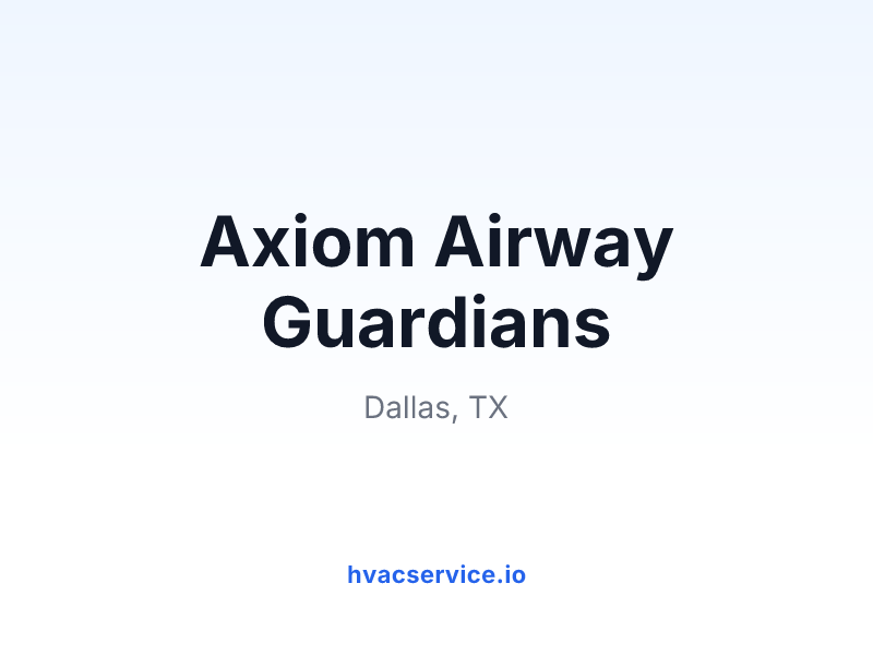 Axiom Airway Guardians
