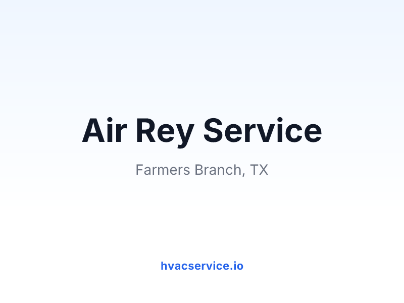 Air Rey Service
