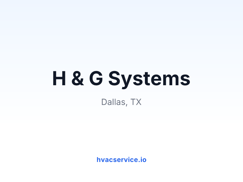 H & G Systems