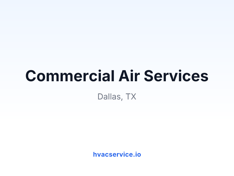 Commercial Air Services