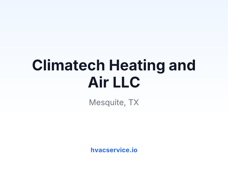 Climatech Heating and Air LLC