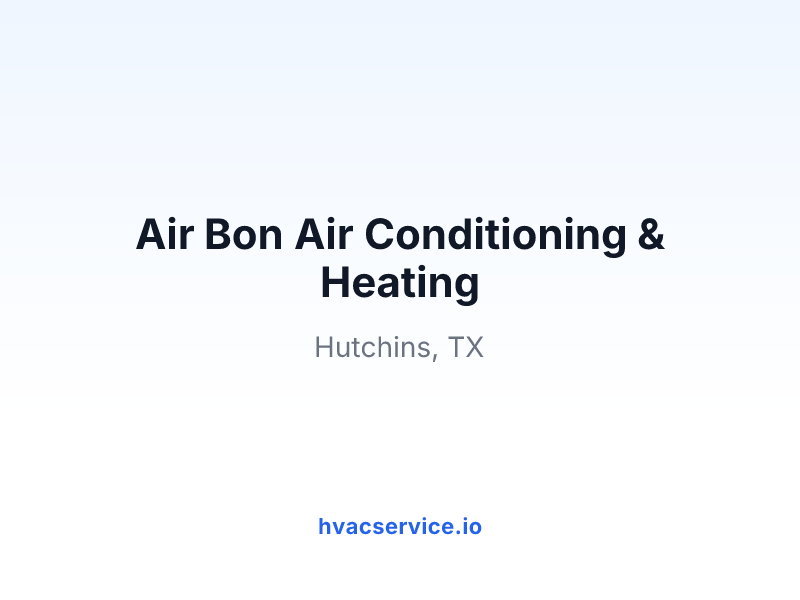 Air Bon Air Conditioning & Heating