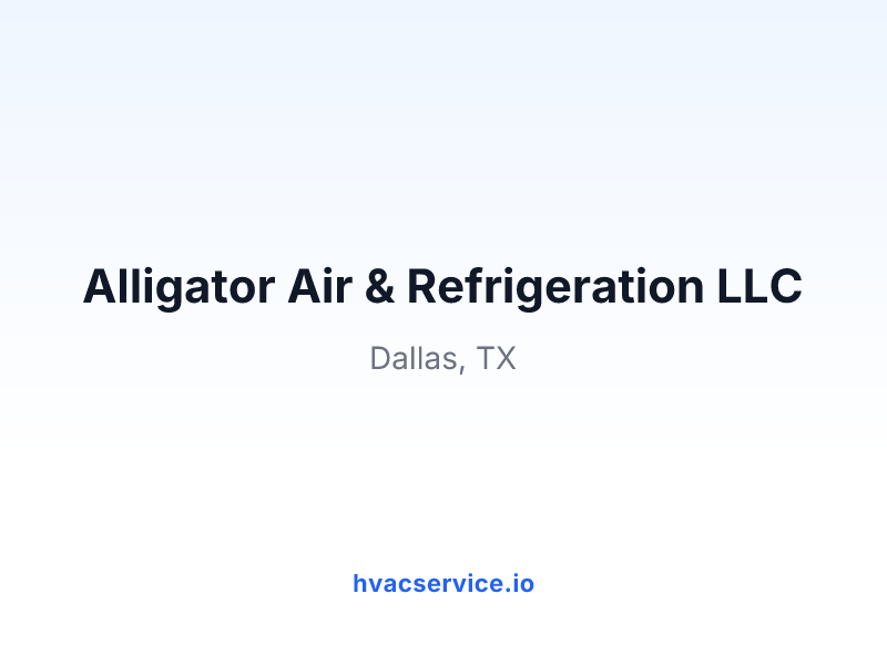 Alligator Air & Refrigeration LLC