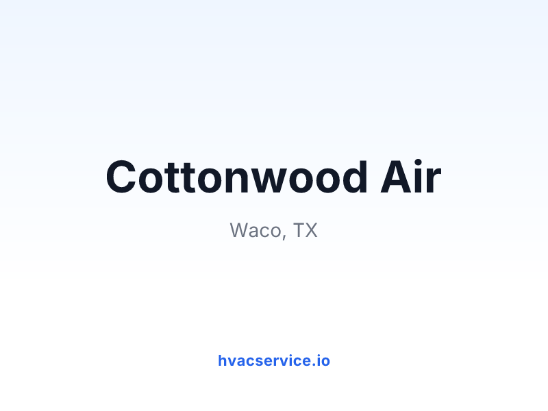 Cottonwood Air