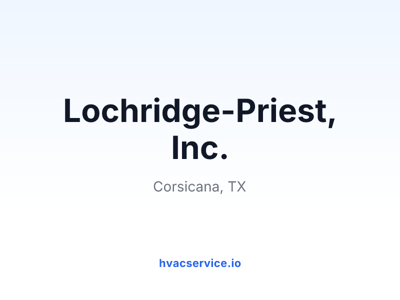 Lochridge-Priest, Inc.