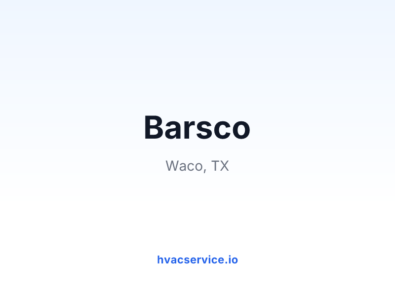 Barsco
