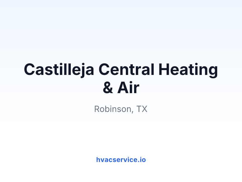 Castilleja Central Heating & Air