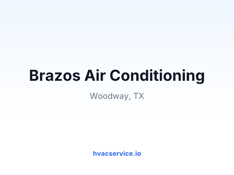 Brazos Air Conditioning