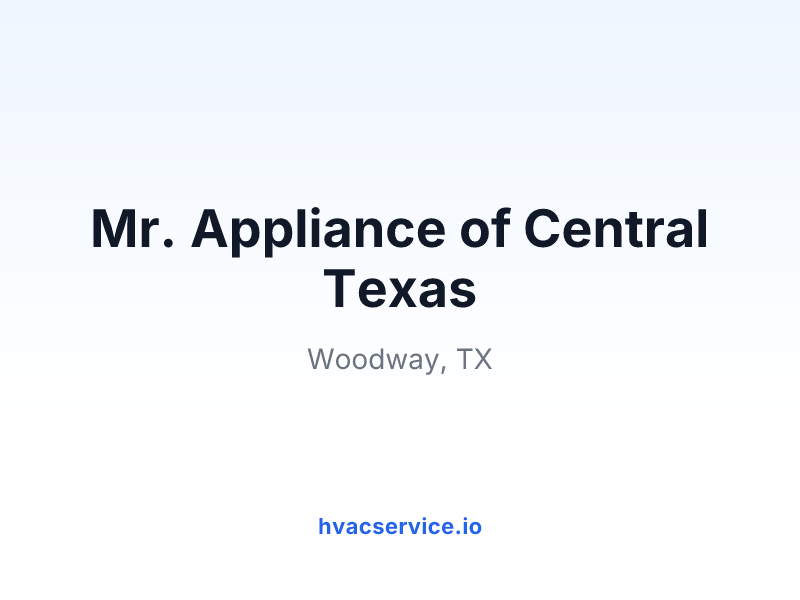 Mr. Appliance of Waco