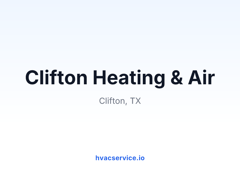 Clifton Heating & Air