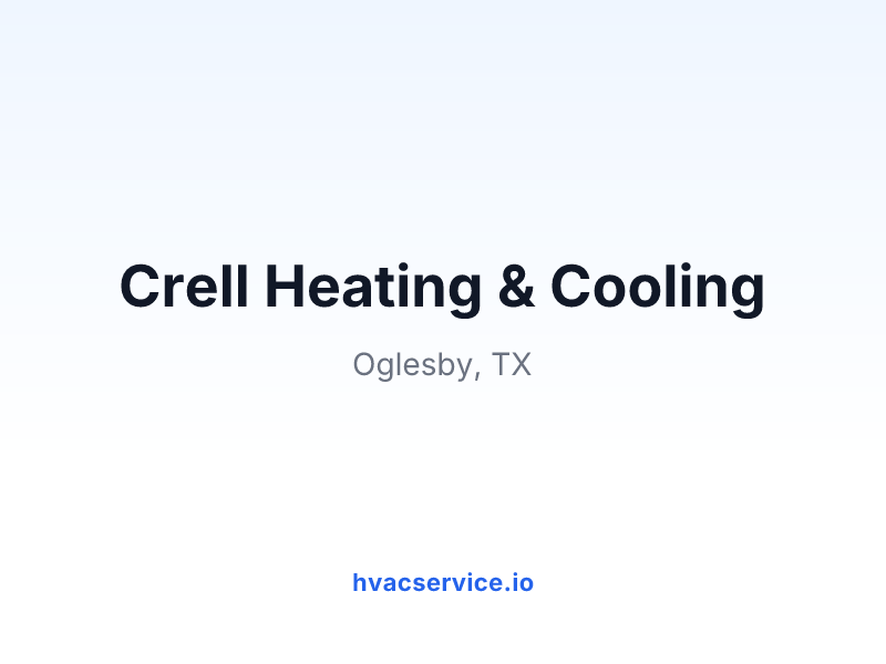 Crell Heating & Cooling