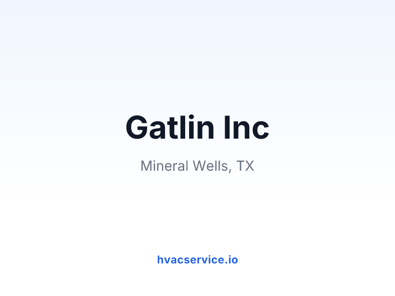 Gatlin Inc