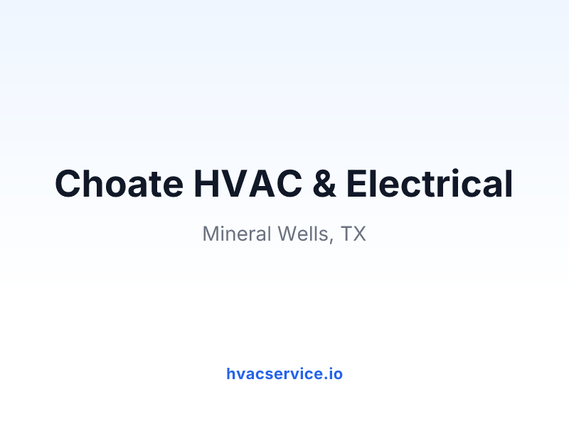 Choate HVAC & Electrical