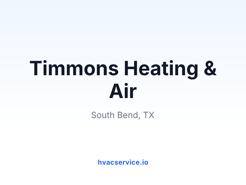 Timmons Heating & Air