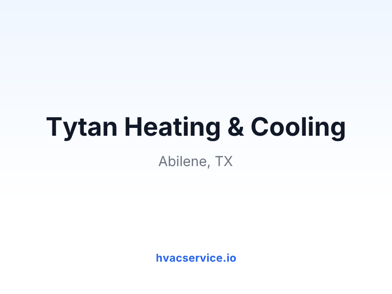 Tytan Heating & Cooling