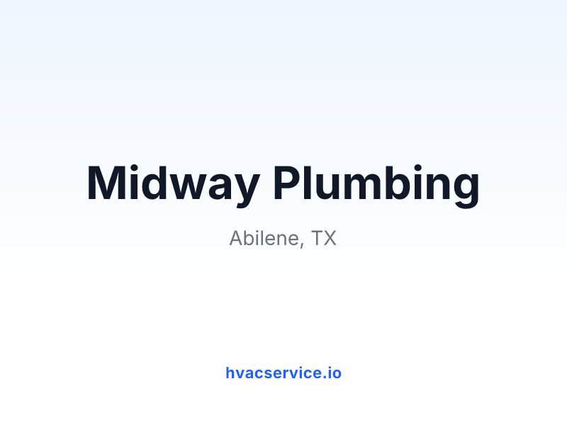 Midway Plumbing