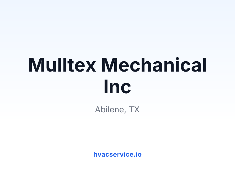 Mulltex Mechanical Inc