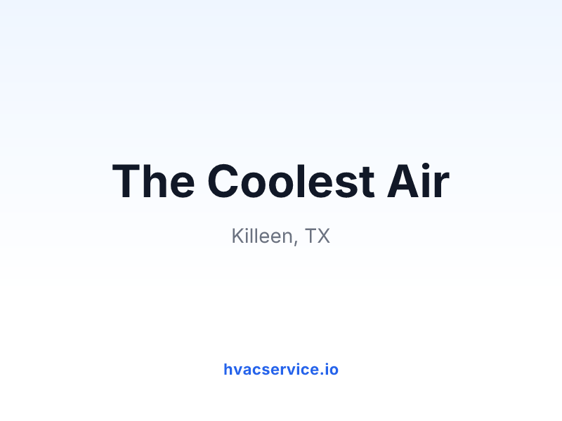 The Coolest Air