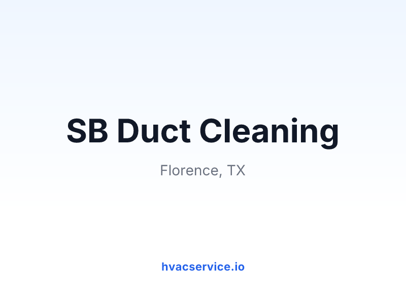 SB Duct Cleaning
