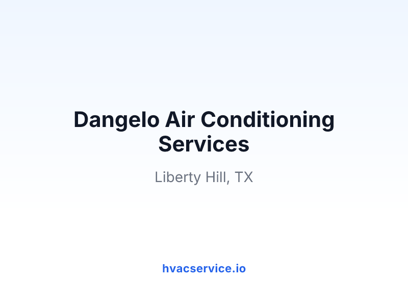 Dangelo Air Conditioning Services