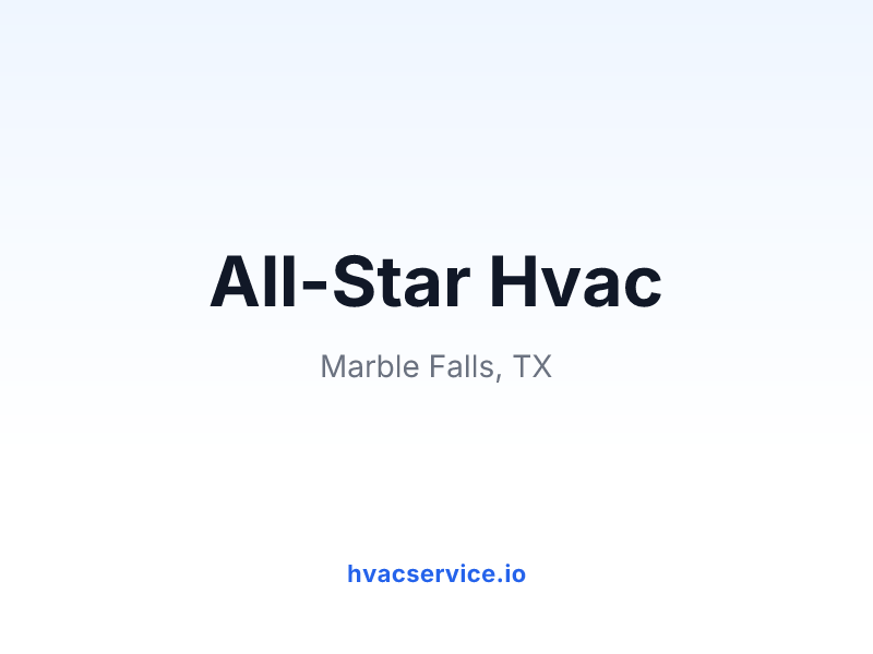 All-Star Hvac