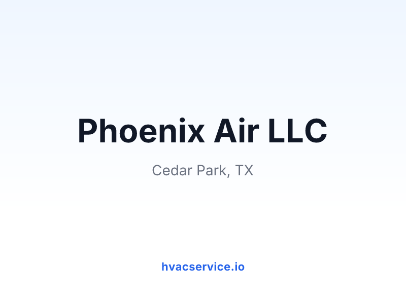 Phoenix Air LLC
