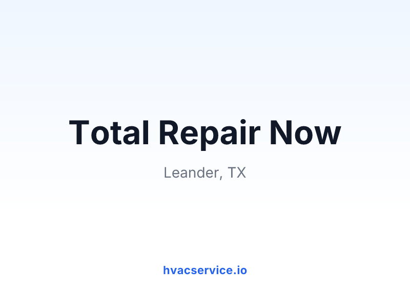 Total Repair Now