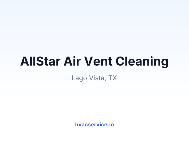 AllStar Air Vent Cleaning