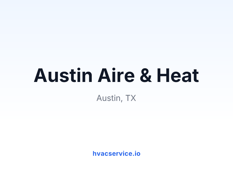Austin Aire & Heat