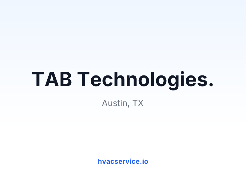 TAB Technologies.
