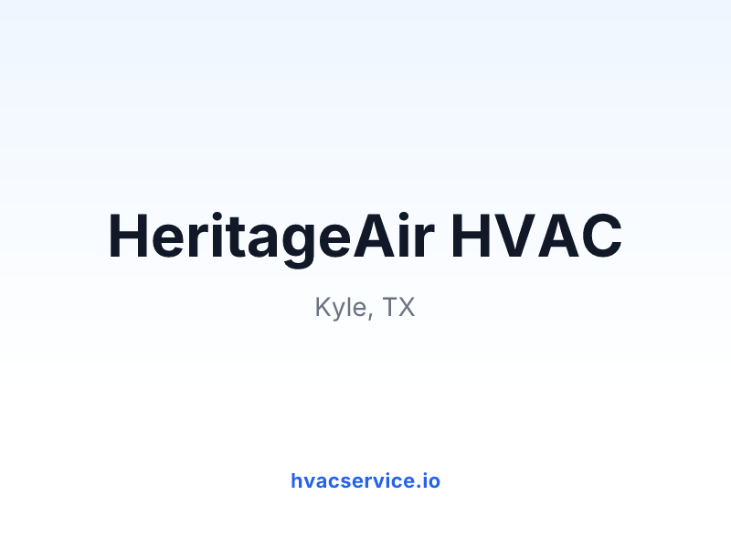 HeritageAir HVAC
