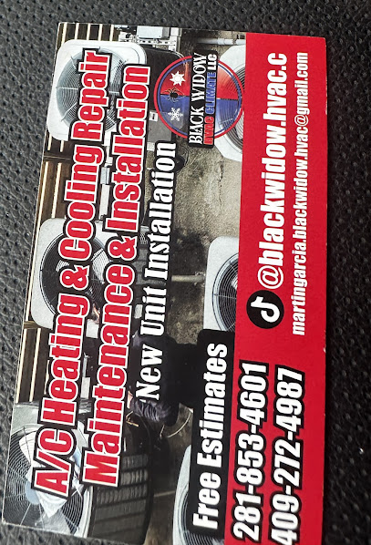 black widow hvac climate