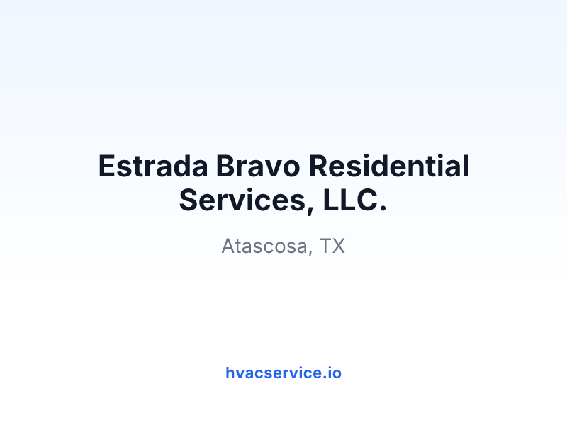Estrada Bravo Residential Services, LLC.
