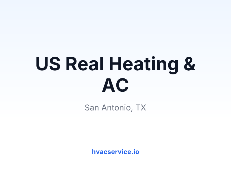 US Real Heating & AC