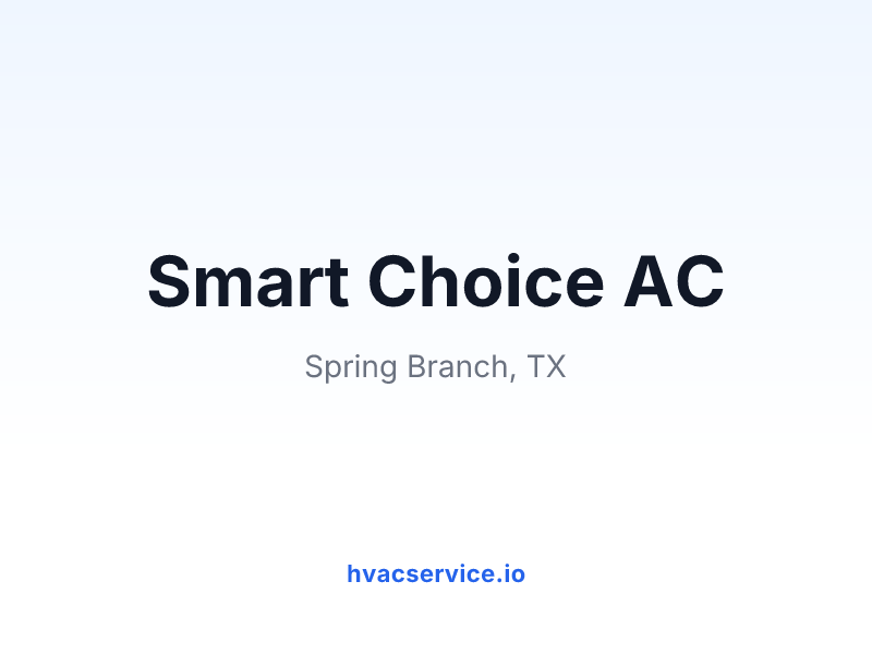 Smart Choice AC