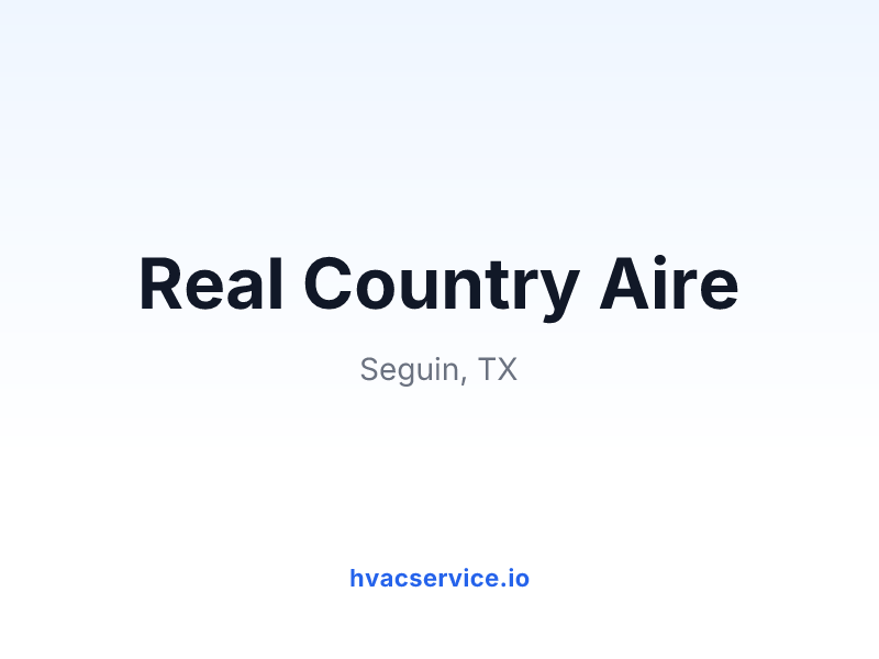 Real Country Aire