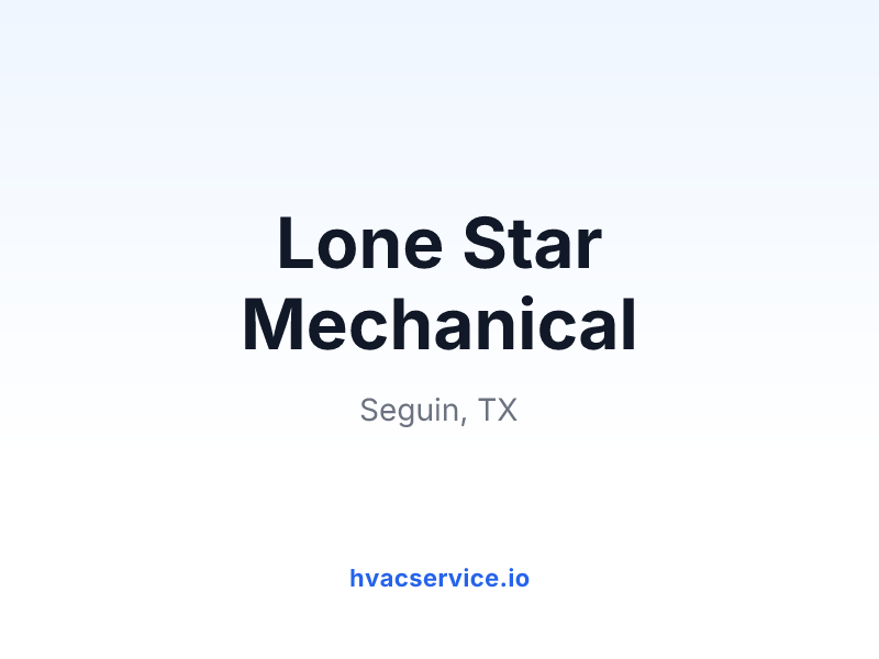 Lone Star Mechanical