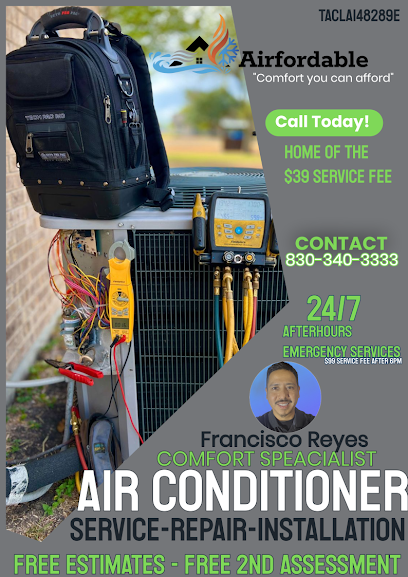 Airfordable Heating & Air Conditioning "Comfort you can afford"