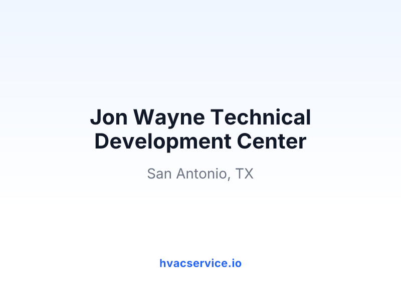 Jon Wayne Technical Development Center
