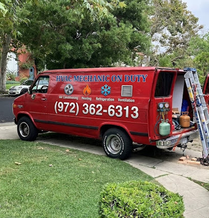 Hvac Mechanic On Duty